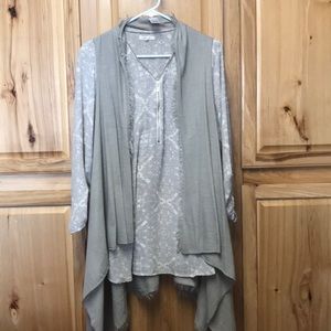 Maurices shirt and vest